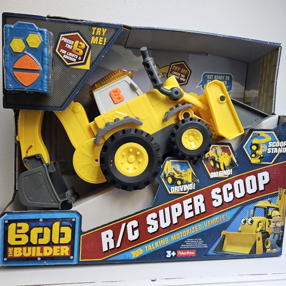 Bob the builder RC super scoop